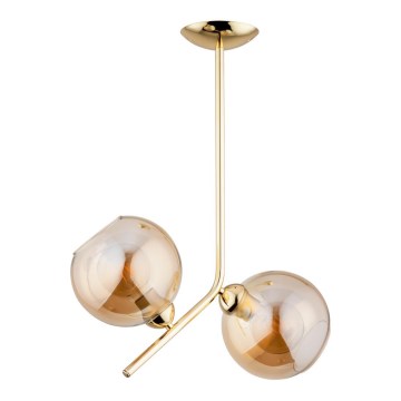 Luster na štapu LALEN 2xE27/60W/230V bež