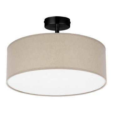 Luster na štapu RONDO 4xE27/15W/230V prečnik 40 cm bež