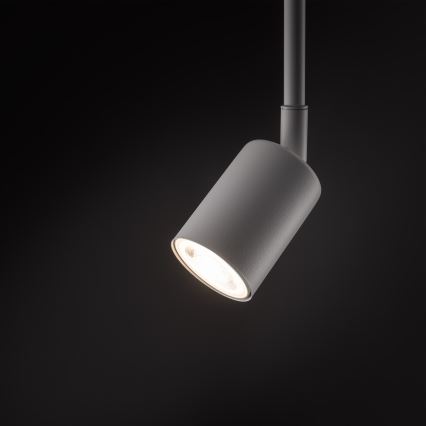 Luster na stalku za jednofazni šinski sistem TOP 1xGU10/10W/230V beo