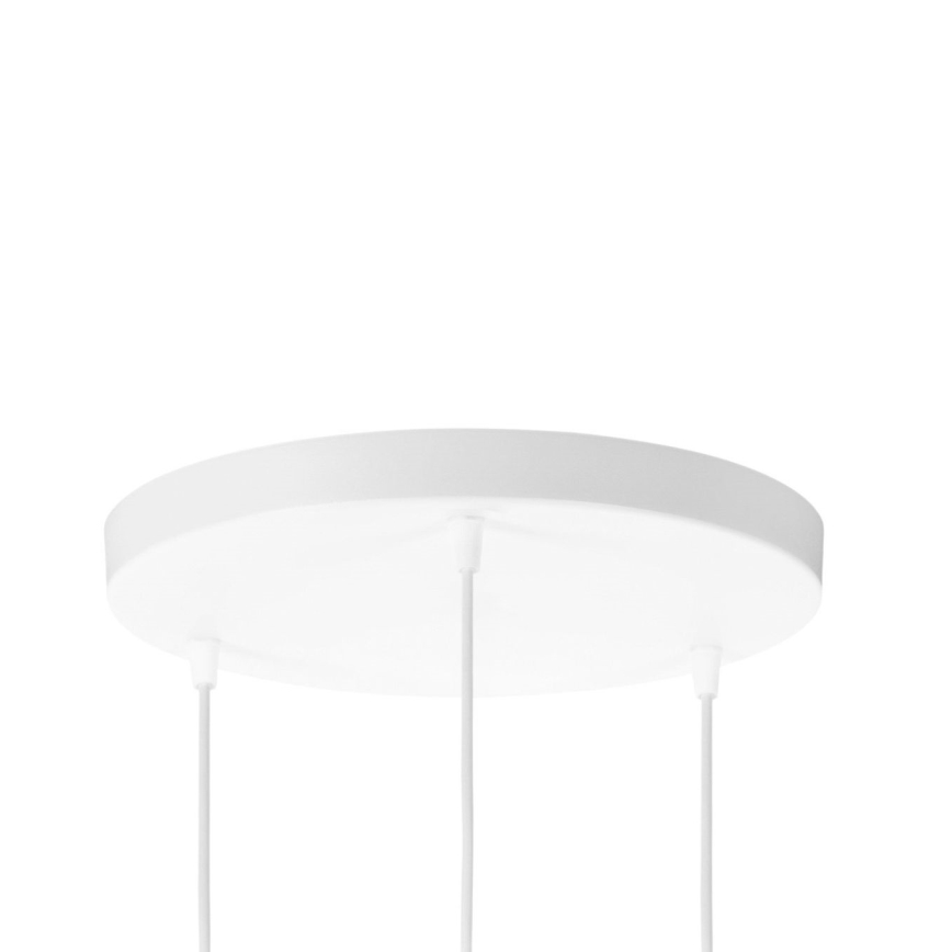 Luster na užetu BOHO 3xE27/60W/230V krem/juta