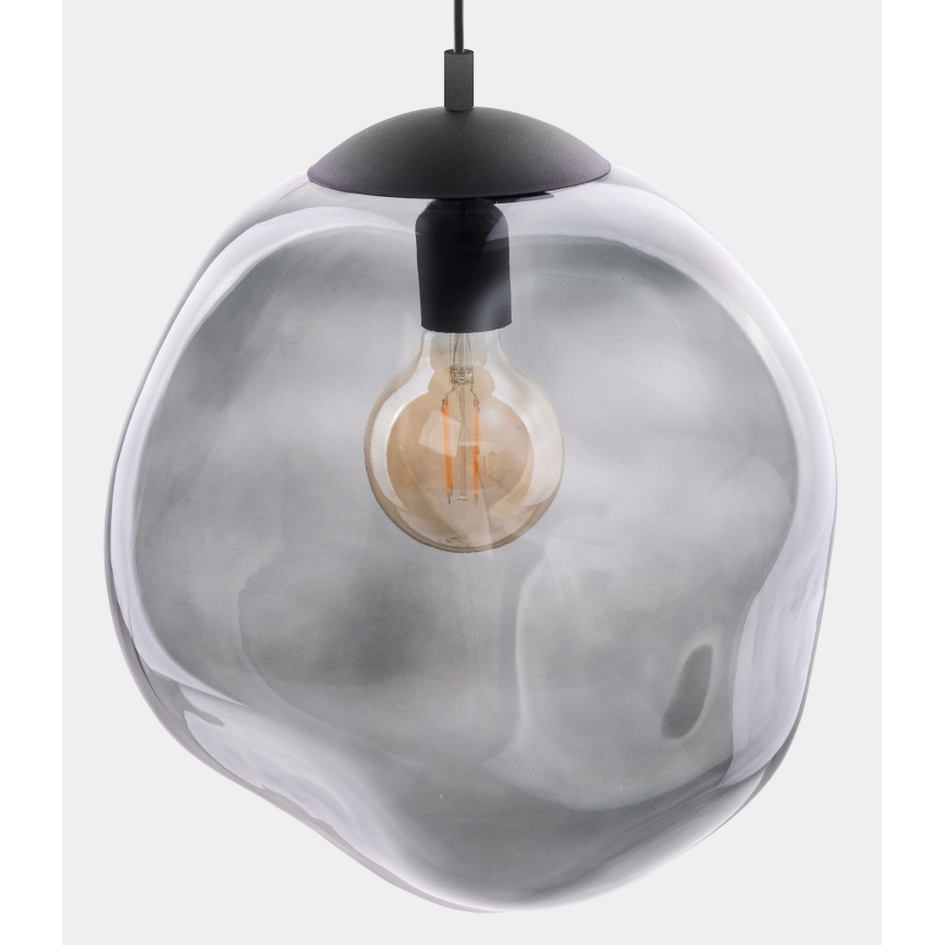 Luster SOL na sajli 1xE27/60W/230V crna