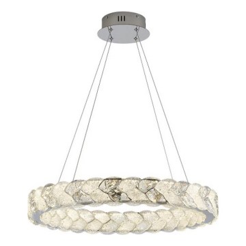 LUXERA 46156 - LED luster na sajli LARUNA LED/38W/230V 4000K mat hrom