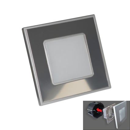 LUXERA 48304 - LED zidno svetlo za stepenište 16xLED/1W/230V