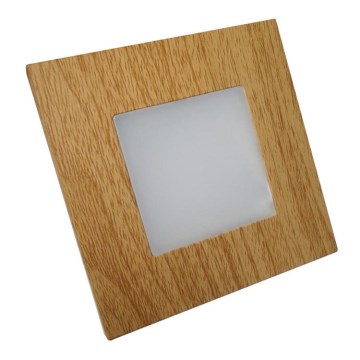 LUXERA 48307 - LED orijentaciona svetiljka STEP LIGHT 16xLED/1W/230V