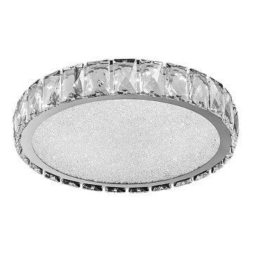 LUXERA 62406 - LED plafonsko svetlo GIRO sa kristalima LED/20W/230V