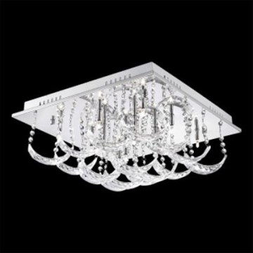 LUXERA 64314 - Plafonsko svetlo BACARAT 12xG4/20W/230V