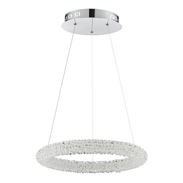 LUXERA 64391 - LED kristalni luster na sajli ALMEDA LED/24W/230V