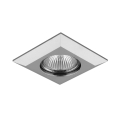 LUXERA 71022 - Ugradna plafonska svetiljka ELEGANT 1xGU10/50W/230V