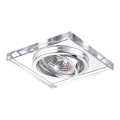 LUXERA 71053 - Ugradna stropna svetiljka ELEGANT 1xGU10/50W/230V