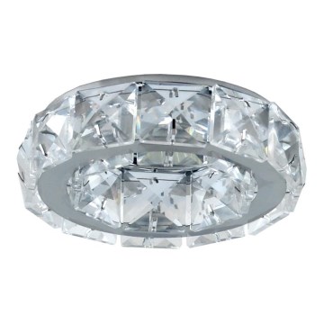 LUXERA 71055 - Ugradna svetiljka za spušteni plafon CRYSTALS 1xGU10/50W/230V