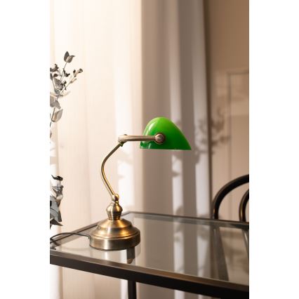 Markslöjd 105930 - Stona lampa BANKERS 1xE14/40W/230V