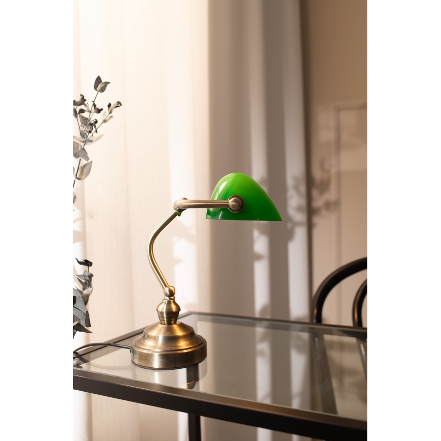 Markslöjd 105930 - Stona lampa BANKERS 1xE14/40W/230V