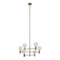 Markslöjd 106418 - Luster na šipci CAPITAL 6xE27/60W/230V mesing