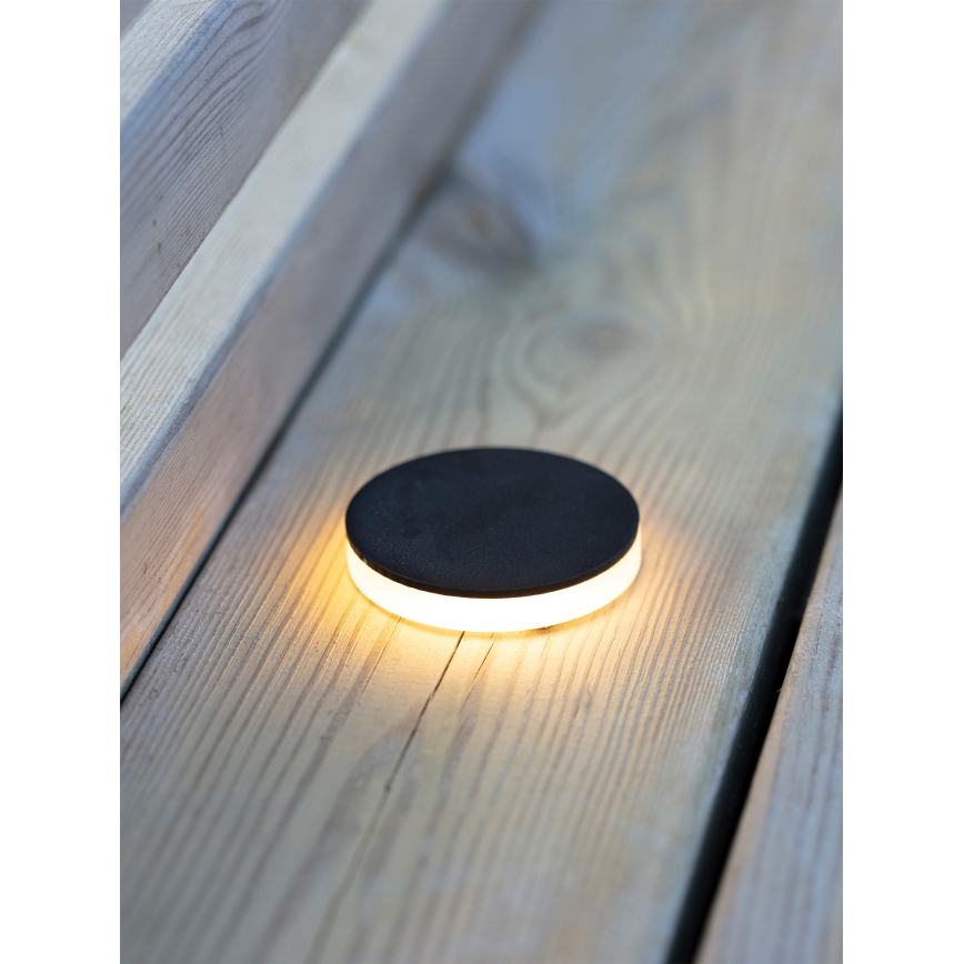 Markslöjd 106935 - LED Spoljašnje ugradno svetlo GARDEN24 LED/3W/24V IP44 crna