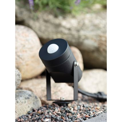 Markslöjd 106940 - Spoljni PIR senzor pokreta i sumraka GARDEN24 IP44 crni