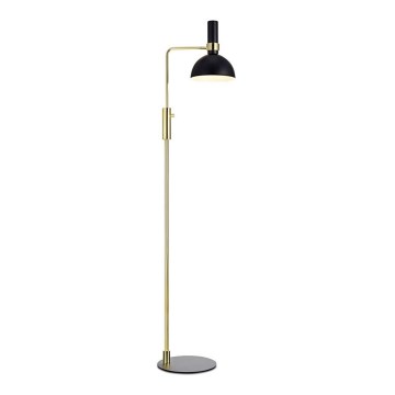 Markslöjd 106972 - prigušiva stojeća lampa LARRY 1xE27/60W/230V crna/zlatna