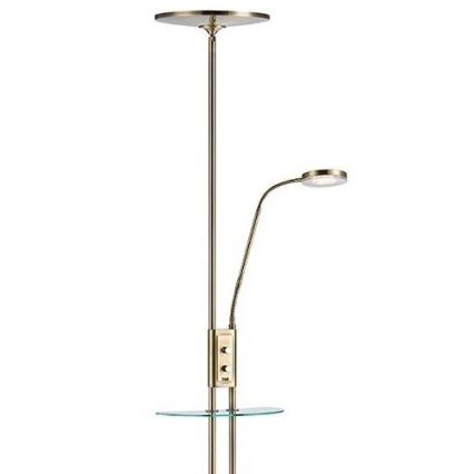 Markslöjd 107009 - LED prigušiva podna lampa FRIEND LED/18W/230V + LED/5W