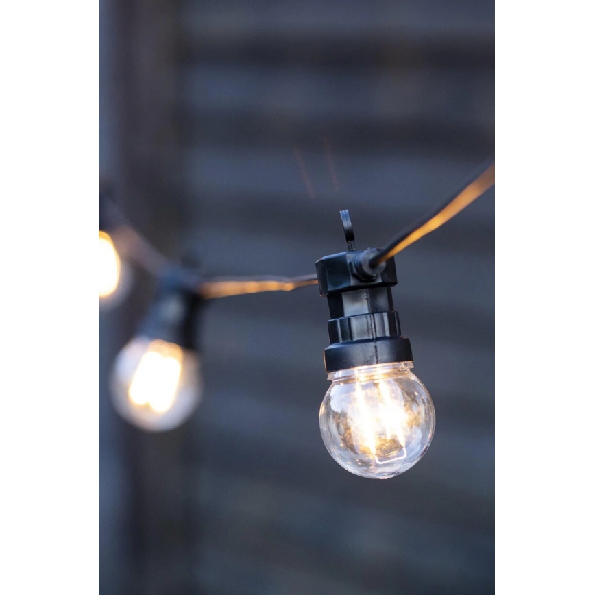 Markslöjd 107292 - LED spoljna dekorativna girlanda GIRLANDA GARDEN, 10x LED, 5,5 m, IP44