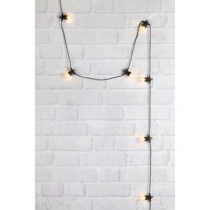 Markslöjd 107292 - LED spoljna dekorativna girlanda GIRLANDA GARDEN, 10x LED, 5,5 m, IP44