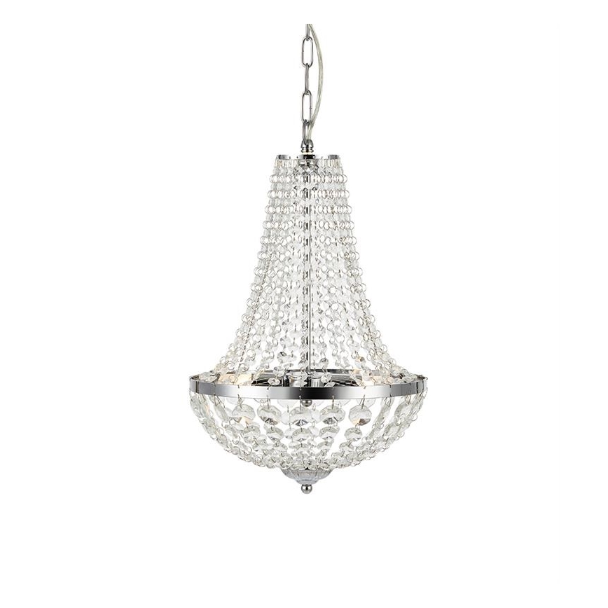 Markslöjd 107550 - Kristalni luster za kupatilo na lancu GRÄNSÖ 2xG9/20W/230V IP44