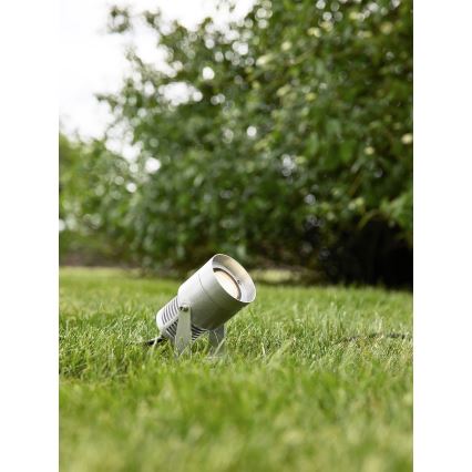 Markslöjd 107714 - LED spoljašnja lampa GARDEN24 LED/6W/24V IP44 mat hrom
