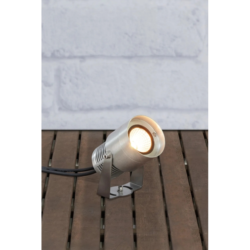 Markslöjd 107714 - LED spoljašnja lampa GARDEN24 LED/6W/24V IP44 mat hrom