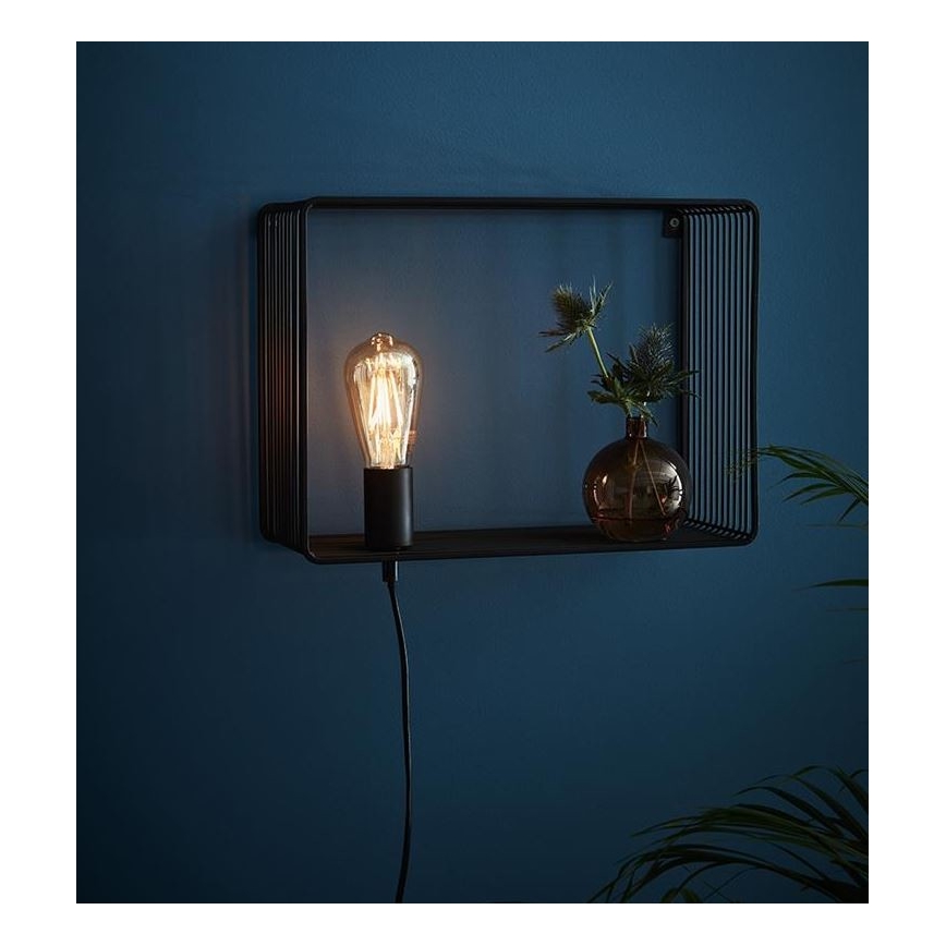 Markslöjd 107814 - Zidno svetlo SHELF 1xE27/60W/230V