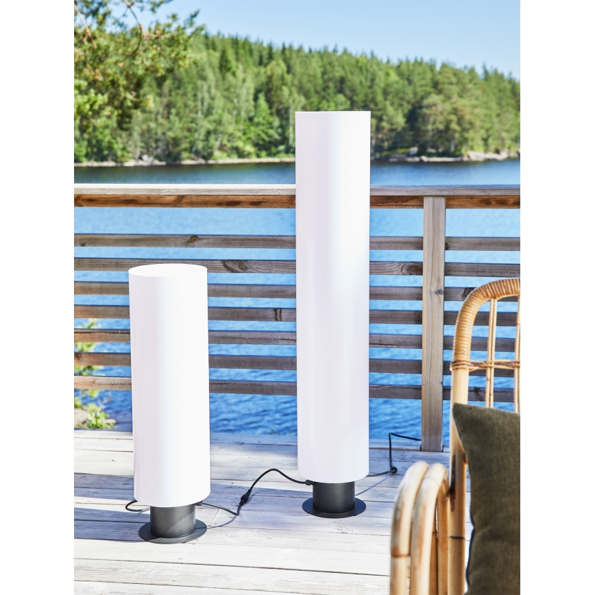 Markslöjd 107986 - GARDEN24 spoljašnja LED svetiljka, 20W/24V, 110 cm, IP44, crna