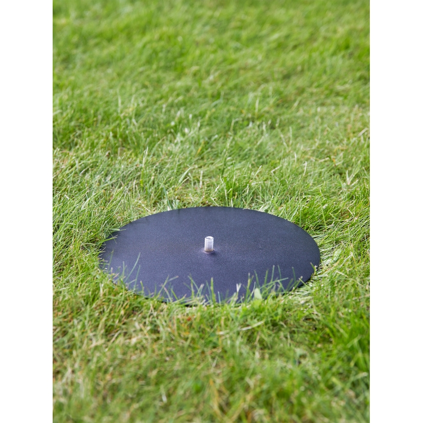 Markslöjd 107996 - Montažna baza GARDEN24 prečnik 25 cm crna