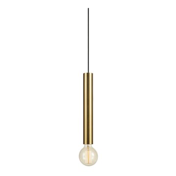 Markslöjd 108259 - Luster na sajli SENCILLO 1xE27/40W/230V zlatna