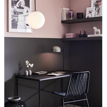 Markslöjd 108292 - Stona lampa POSE 1xE14/25W/230V siva