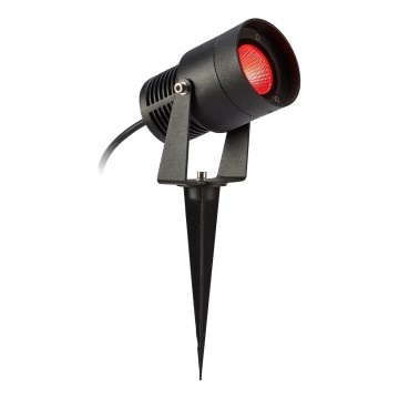Markslöjd 108404 - LED RGBW spoljašnja lampa GARDEN24 LED/6W/24V 30 cm IP44 crna