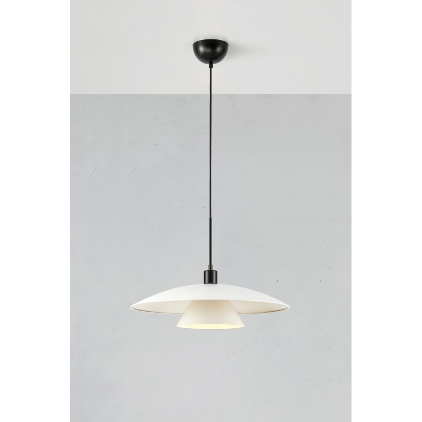 Markslöjd 108430 - Luster sa kablom MILLINGE 1xE27/40W/230V bela