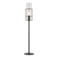 Markslöjd 108556 - Stona lampa TUBO 1xE14/40W/230V 65 cm crna/prozirna