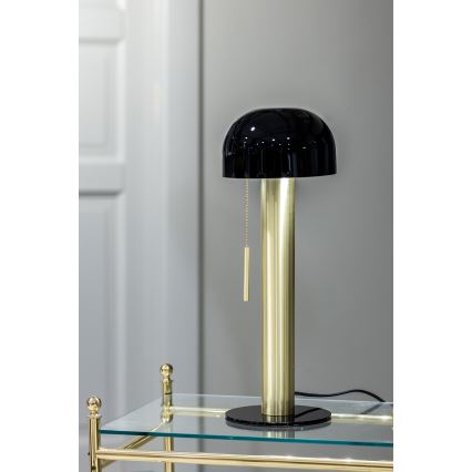 Markslöjd 108576 - Stona lampa COSTA 2xG9/18W/230V crna/zlatna