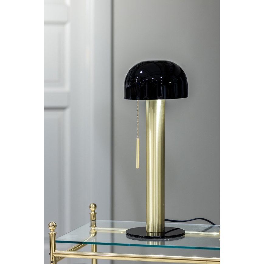 Markslöjd 108576 - Stona lampa COSTA 2xG9/18W/230V crna/zlatna