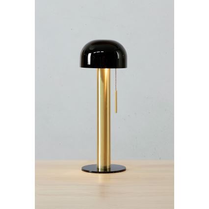 Markslöjd 108576 - Stona lampa COSTA 2xG9/18W/230V crna/zlatna