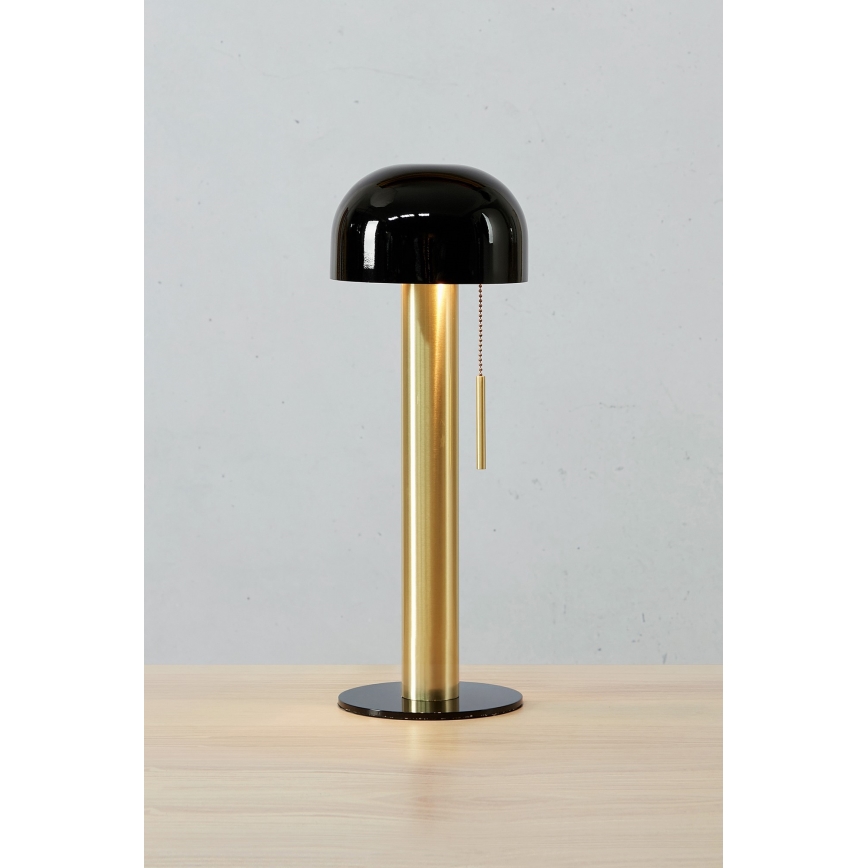Markslöjd 108576 - Stona lampa COSTA 2xG9/18W/230V crna/zlatna