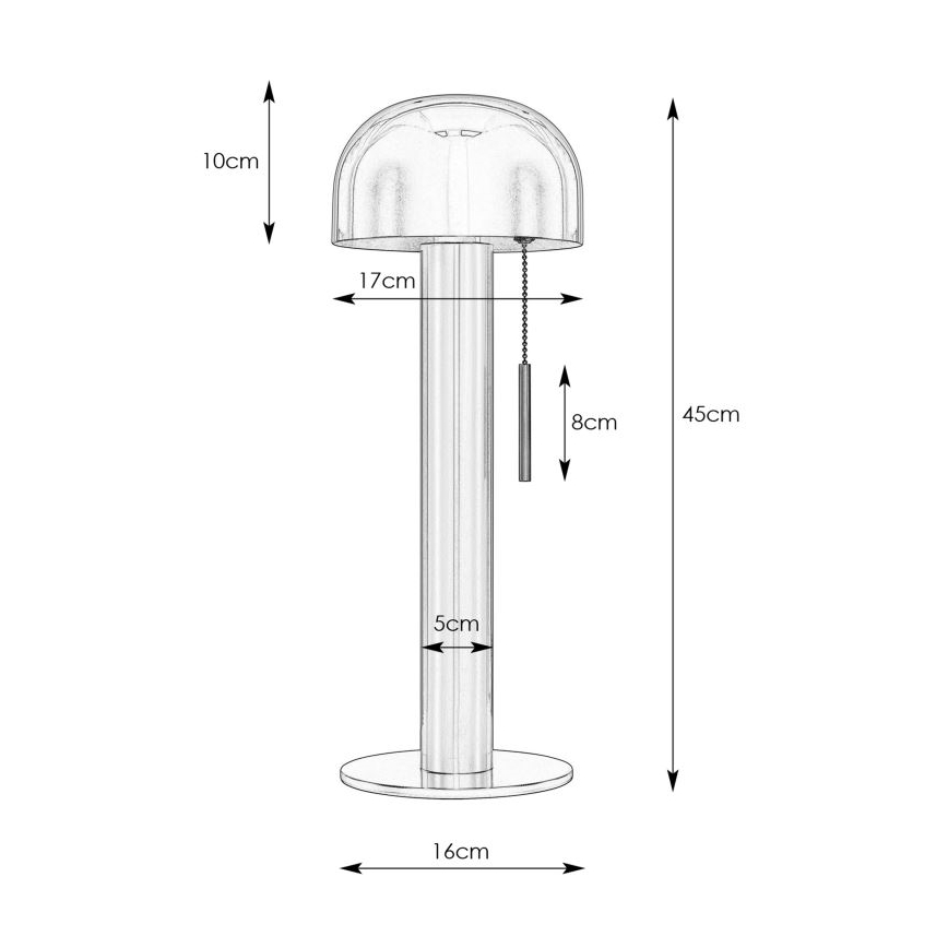 Markslöjd 108576 - Stona lampa COSTA 2xG9/18W/230V crna/zlatna