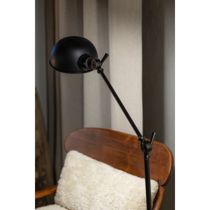 Markslöjd 108586 - Podna lampa PORTLAND 1xE27/40W/230V, crna