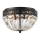 Markslöjd 108598 - Plafonsko svetlo ETIENNE 2xE14/40W/230V crno