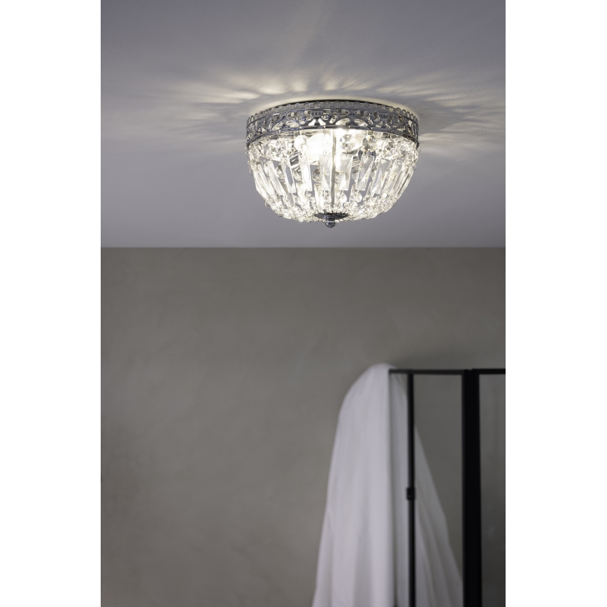 Markslöjd 108599 - Plafonska svetiljka ETIENNE 2xE14/40W/230V sjajni hrom