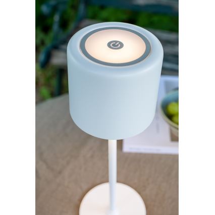 Markslöjd 108658 - prigušiva LED punjiva lampa FILO LED/2W/5V IP44 30 cm bela