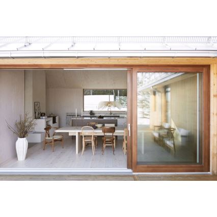 Markslöjd 108661 - Luster na sajli STYRKA 1xE27/40W/230V prečnik 75 cm bež