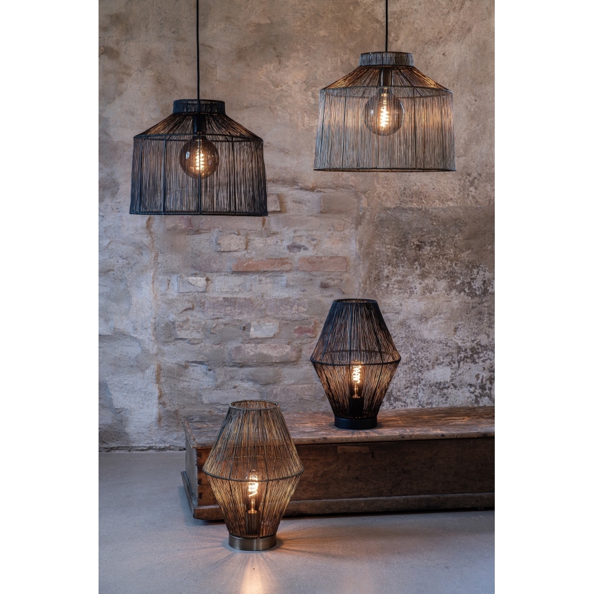 Markslöjd 108665 - Stona lampa CASA 1xE27/40W/230V mesing