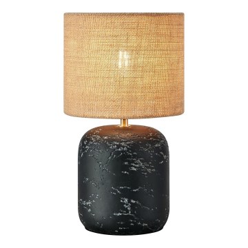 Markslöjd 108683 - Stona lampa MONTAGNA 1xE14/40W/230V 32 cm bež/crna