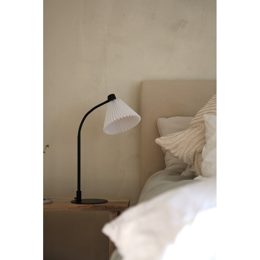 Markslöjd 108697 - Stona lampa MIRA 1xE14/40W/230V crna/bela