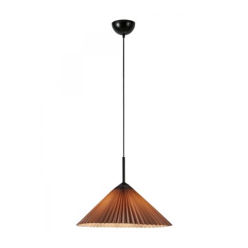 Markslöjd 108709 - Luster na sajli PLISADO 1xE27/40W/230V prečnik 50 cm siva