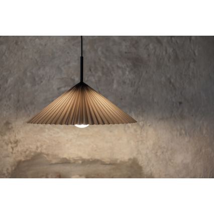Markslöjd 108709 - Luster na sajli PLISADO 1xE27/40W/230V prečnik 50 cm siva