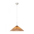Markslöjd 108710 - Luster na sajli PLISADO 1xE27/40W/230V, prečnik 50 cm, bež
